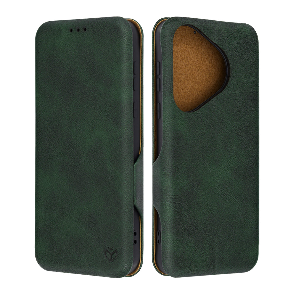 Husa pentru Huawei Pura 70, Techsuit, Safe Wallet Plus, Verde