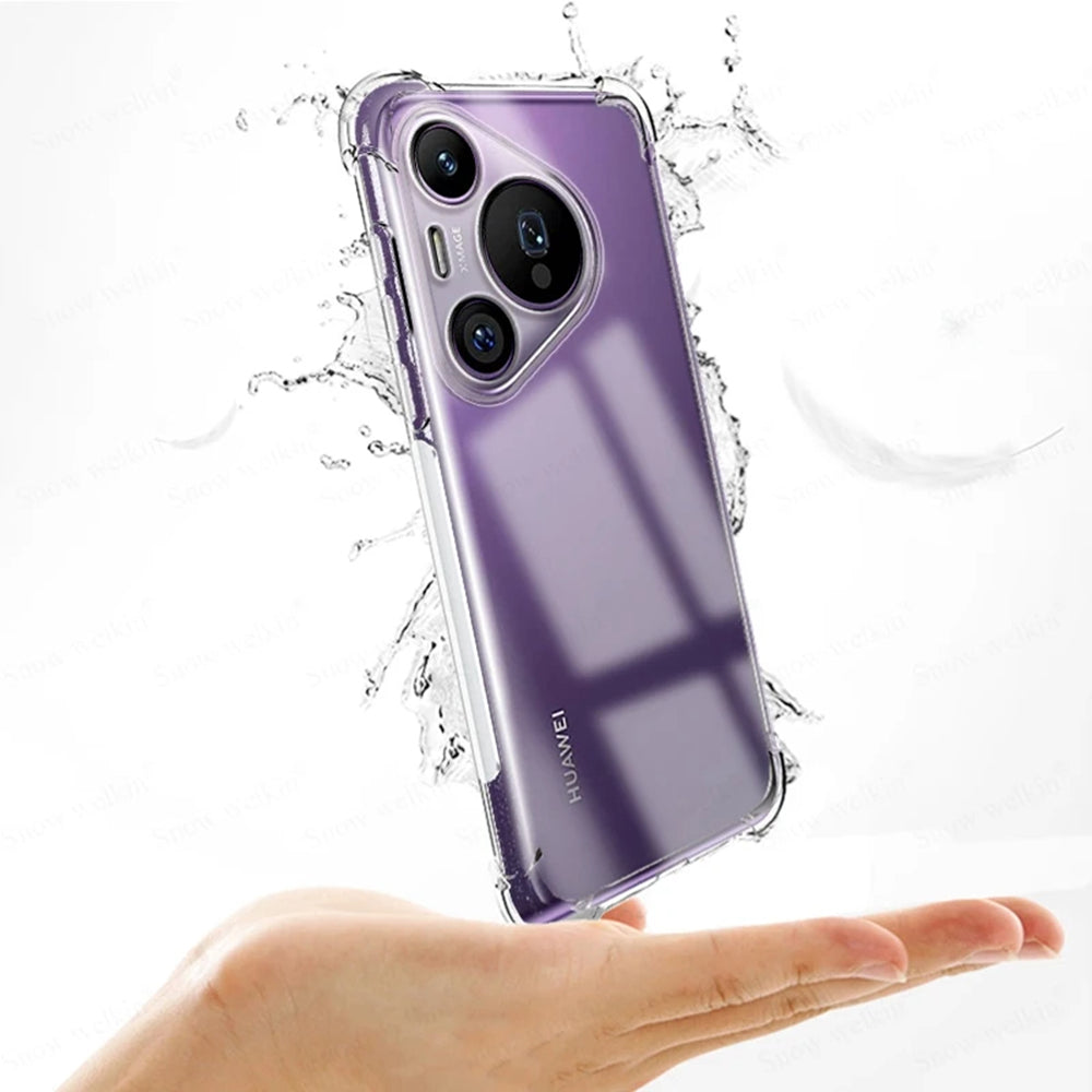 Husa pentru Huawei Pura 70, Techsuit, Shockproof Clear, Transparenta