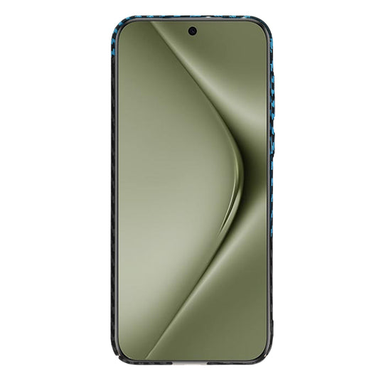 Husa pentru Huawei Pura 70 Ultra, Techsuit, Carbonite FiberShell, Neagra Bleu