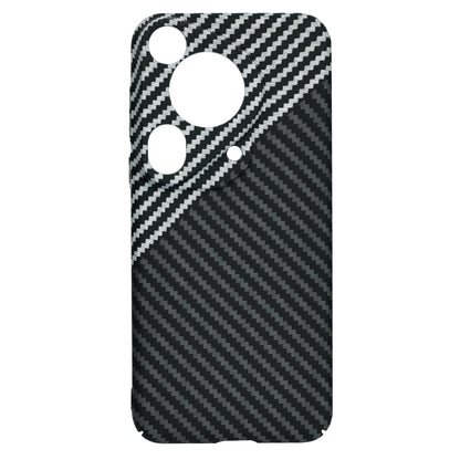 Husa pentru Huawei Pura 70 Ultra, Techsuit, Carbonite FiberShell, Neagra Gri