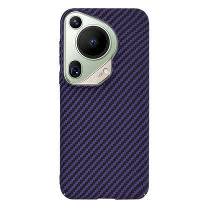Husa pentru Huawei Pura 70 Ultra, Techsuit, Carbonite FiberShell, Mov