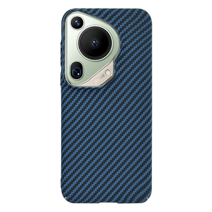 Husa pentru Huawei Pura 70 Ultra, Techsuit, Carbonite FiberShell, Turcoaz