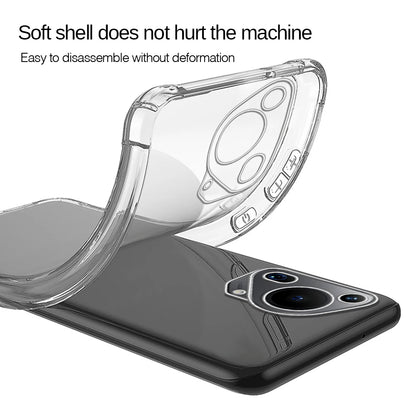 Husa pentru Huawei Pura 70 Ultra, Techsuit, Shockproof Clear, Transparenta
