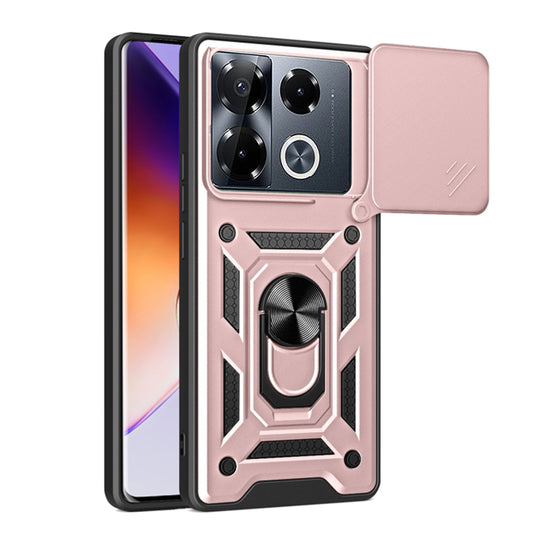 Husa pentru Infinix Note 40 Pro+, Techsuit, CamShield, Roz