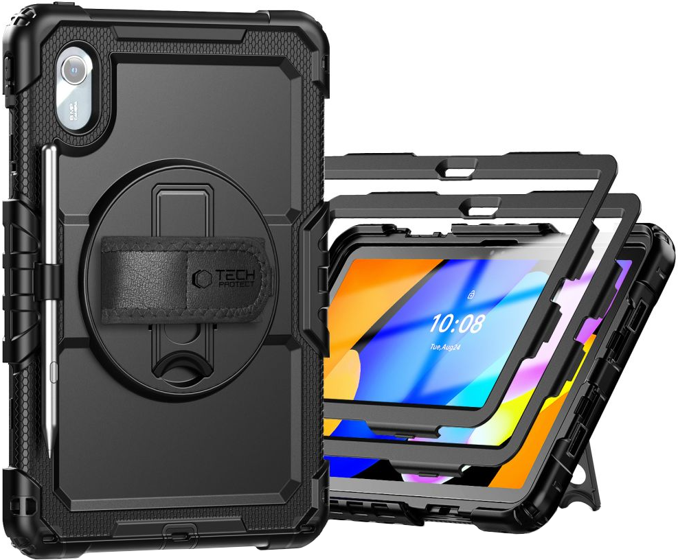 Husa pentru Lenovo Idea Tab 11, Tech-Protect, Solid, Neagra