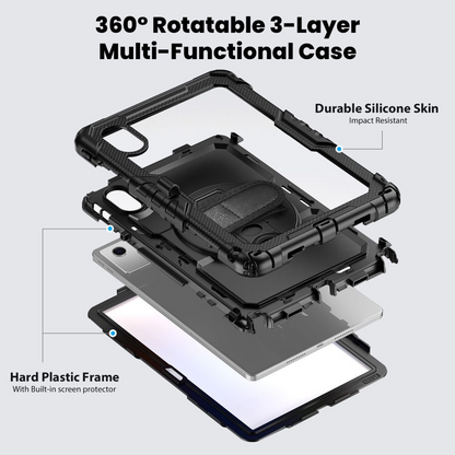 Husa pentru Lenovo Idea Tab 11, Tech-Protect, Solid, Neagra