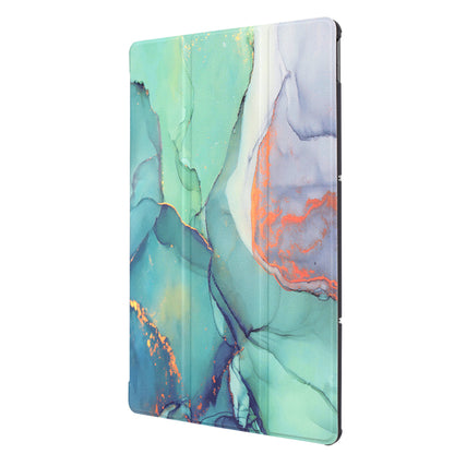 Husa pentru Lenovo Idea Tab Plus, Techsuit, FoldPro Green Time, Multicolor