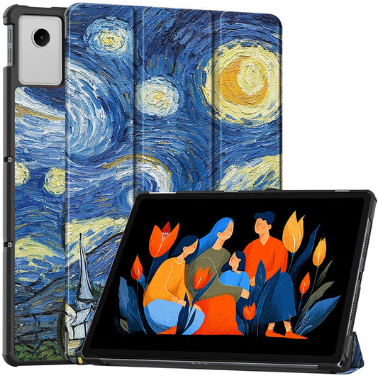 Husa pentru Lenovo Idea Tab Plus, Techsuit, FoldPro Starry, Multicolor
