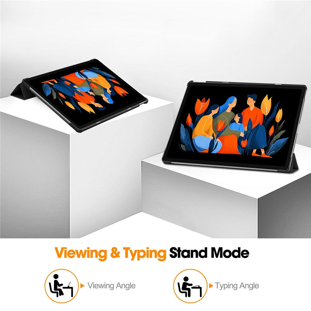 Husa pentru Lenovo Idea Tab Plus, Techsuit, FoldPro Unicorn, Multicolor