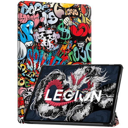 Husa pentru Lenovo Legion Y700 (2025), Techsuit, FoldPro Urban Vibe, Multicolor