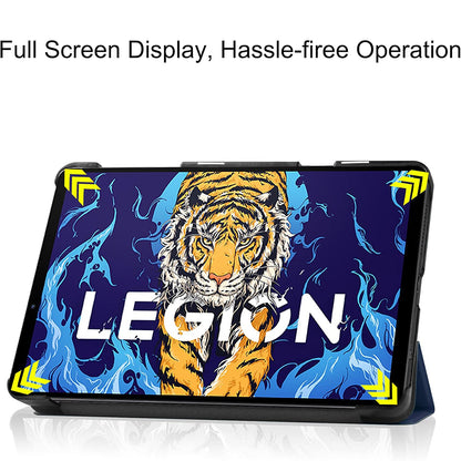 Husa pentru Lenovo Legion Y700 (Gen 5), Techsuit, FoldPro, Albastra