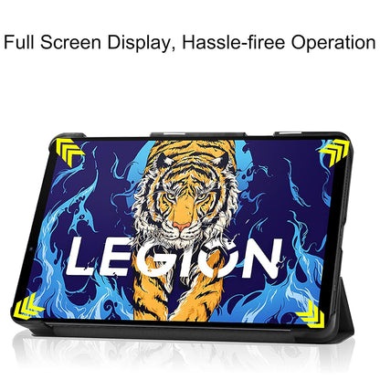 Husa pentru Lenovo Legion Y700 (Gen 5), Techsuit, FoldPro, Neagra
