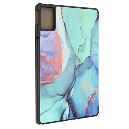 Husa pentru Lenovo Tab M11, Techsuit, FoldPro Green Time, Multicolor