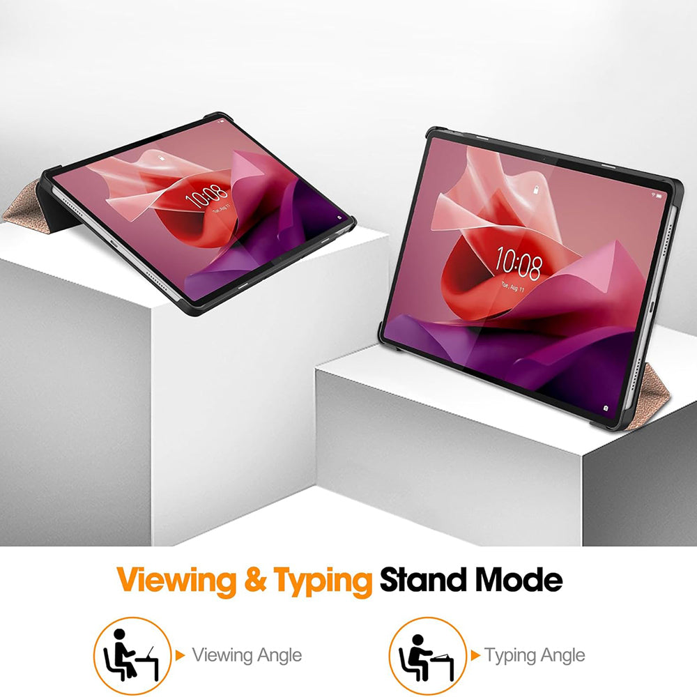 Husa pentru Lenovo Tab P12, Techsuit, FoldPro Urban Vibe, Multicolor