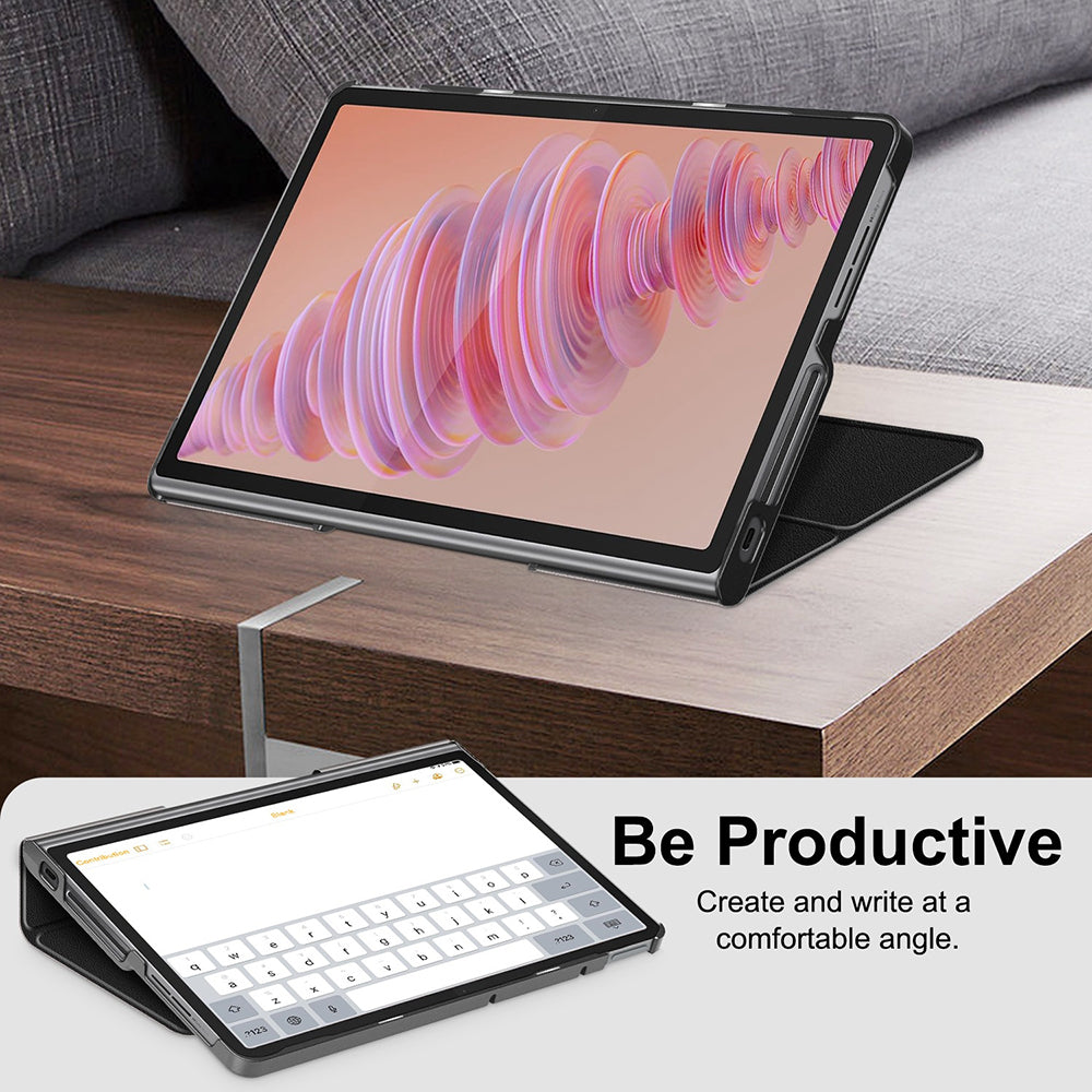 Husa pentru Lenovo Tab Plus 11.5inch, Techsuit, FoldPro, Neagra