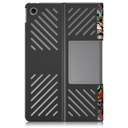 Husa pentru Lenovo Tab Plus 11.5inch, Techsuit, FoldPro Urban Vibe, Multicolor