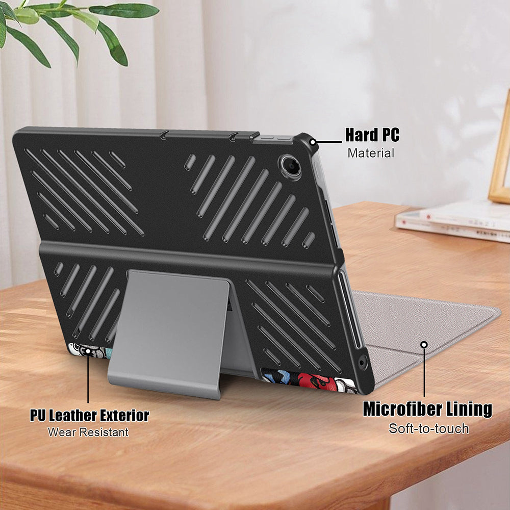 Husa pentru Lenovo Tab Plus 11.5inch, Techsuit, FoldPro Urban Vibe, Multicolor