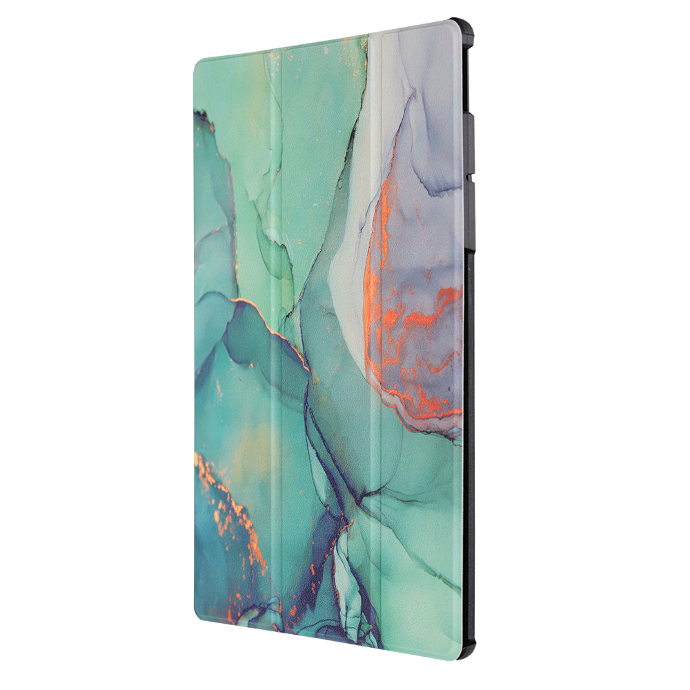 Husa pentru Lenovo Yoga Tab Plus, Techsuit, FoldPro Green Time, Multicolor