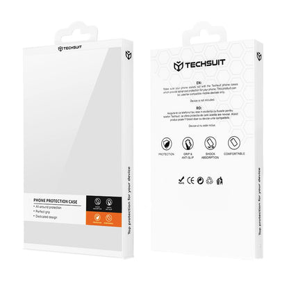 Husa pentru Motorola Edge 60 Pro, Techsuit, Carbon Shield Pro, Alba