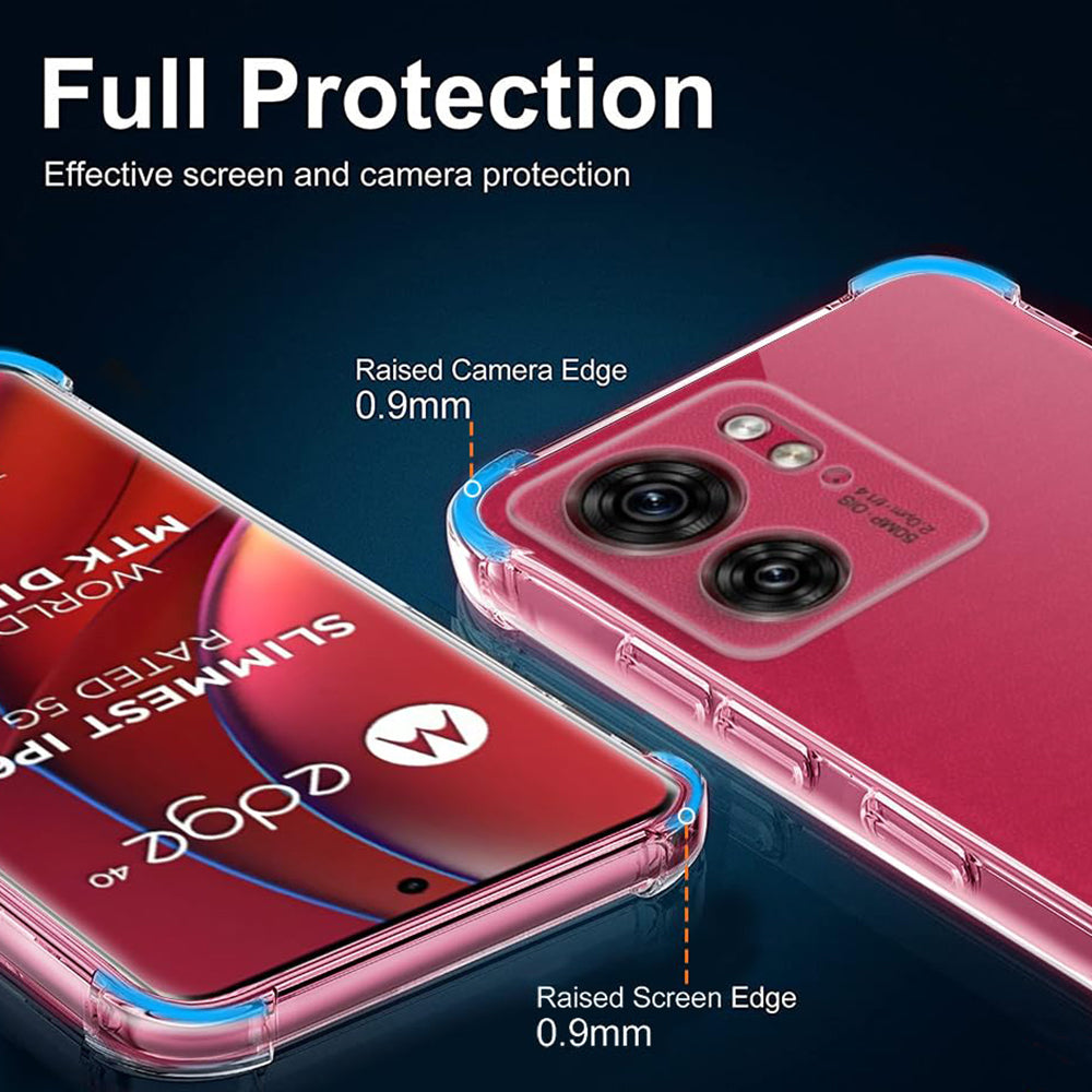 Husa pentru Motorola Edge (2023) / Edge 40, Techsuit, Shockproof Clear, Transparenta
