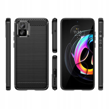 Husa pentru Motorola Edge 30 Neo, Techsuit, Carbon, Neagra