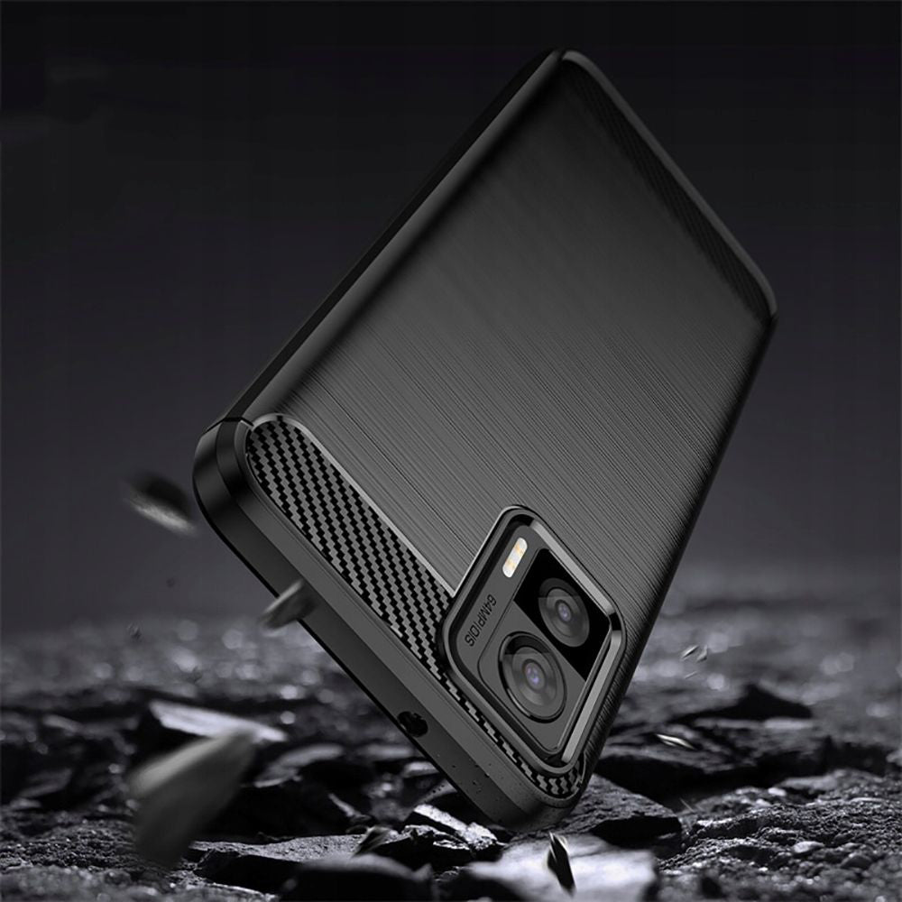 Husa pentru Motorola Edge 30 Neo, Techsuit, Carbon, Neagra