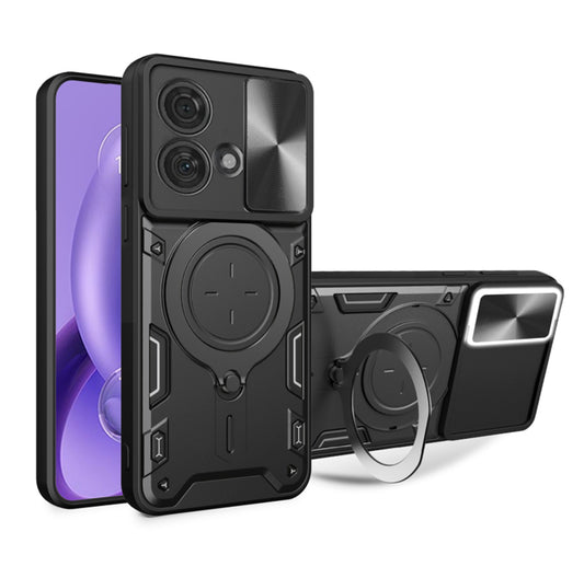 Husa pentru Motorola Edge 40 Neo, Techsuit, CamGuard Pro, Neagra