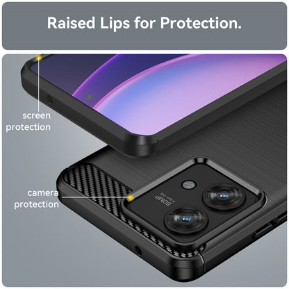 Husa pentru Motorola Edge 40 Neo, Techsuit, Carbon, Neagra