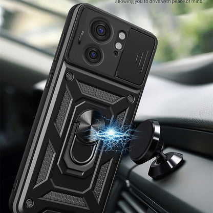 Husa pentru Motorola Edge 40, Techsuit, CamShield, Neagra