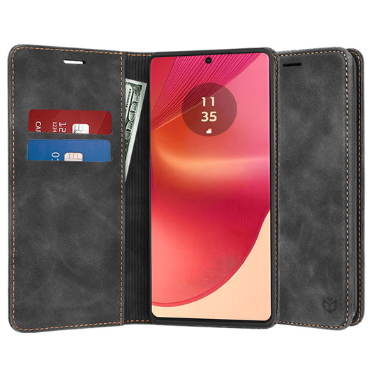 Husa pentru Motorola Edge 50 Fusion, Techsuit, Confy, Neagra