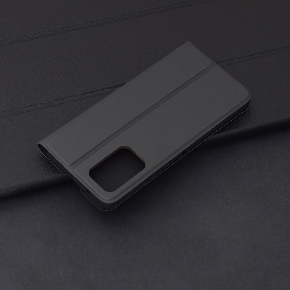 Husa pentru Motorola Edge 50 Fusion, Techsuit, Magskin Book, Neagra