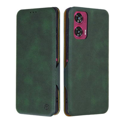 Husa pentru Motorola Edge 50 Fusion, Techsuit, Safe Wallet Plus, Verde
