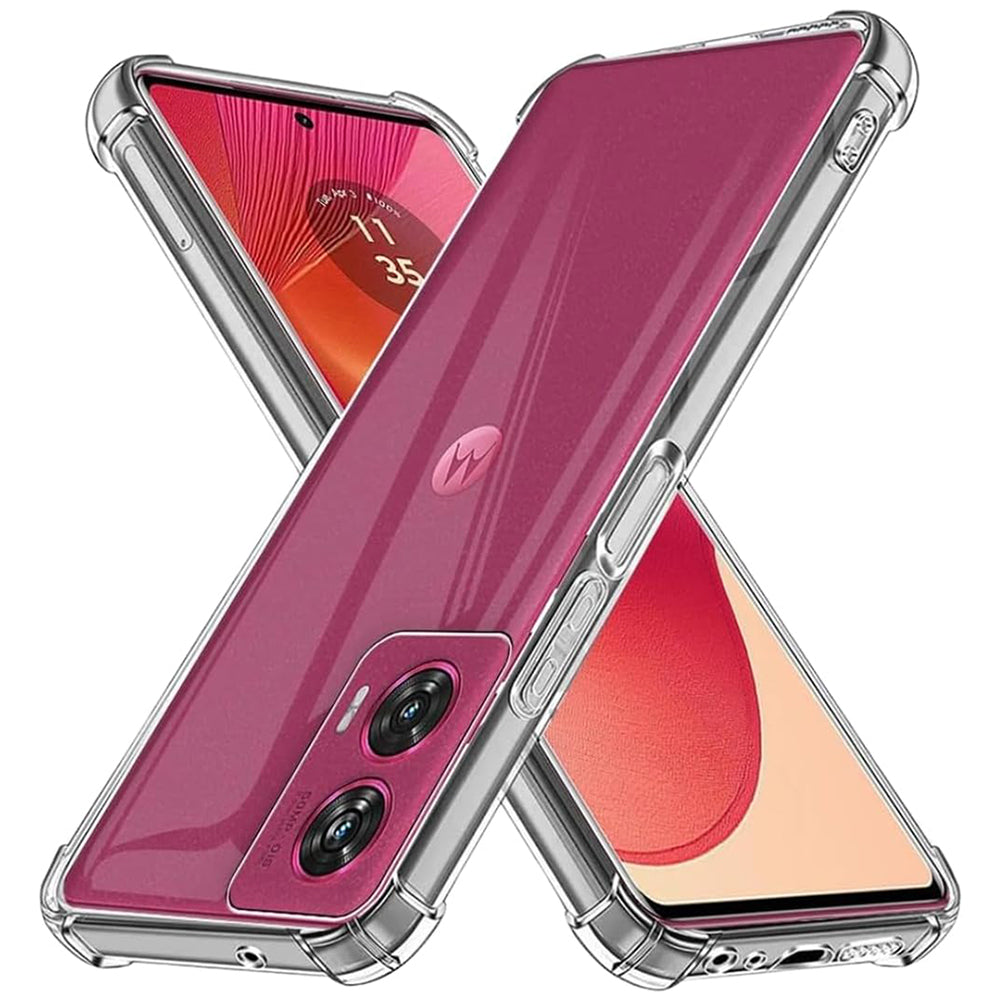 Husa pentru Motorola Edge 50 Fusion, Techsuit, Shockproof Clear, Transparenta