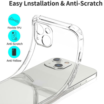 Husa pentru Motorola Edge 50 Fusion, Techsuit, Shockproof Clear, Transparenta