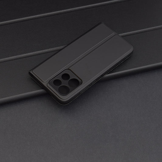 Husa pentru Motorola Edge 50 Neo, Techsuit, Magskin Book, Neagra