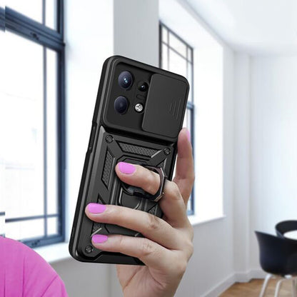 Husa pentru Motorola Edge 50 Pro, Techsuit, CamShield, Albastra