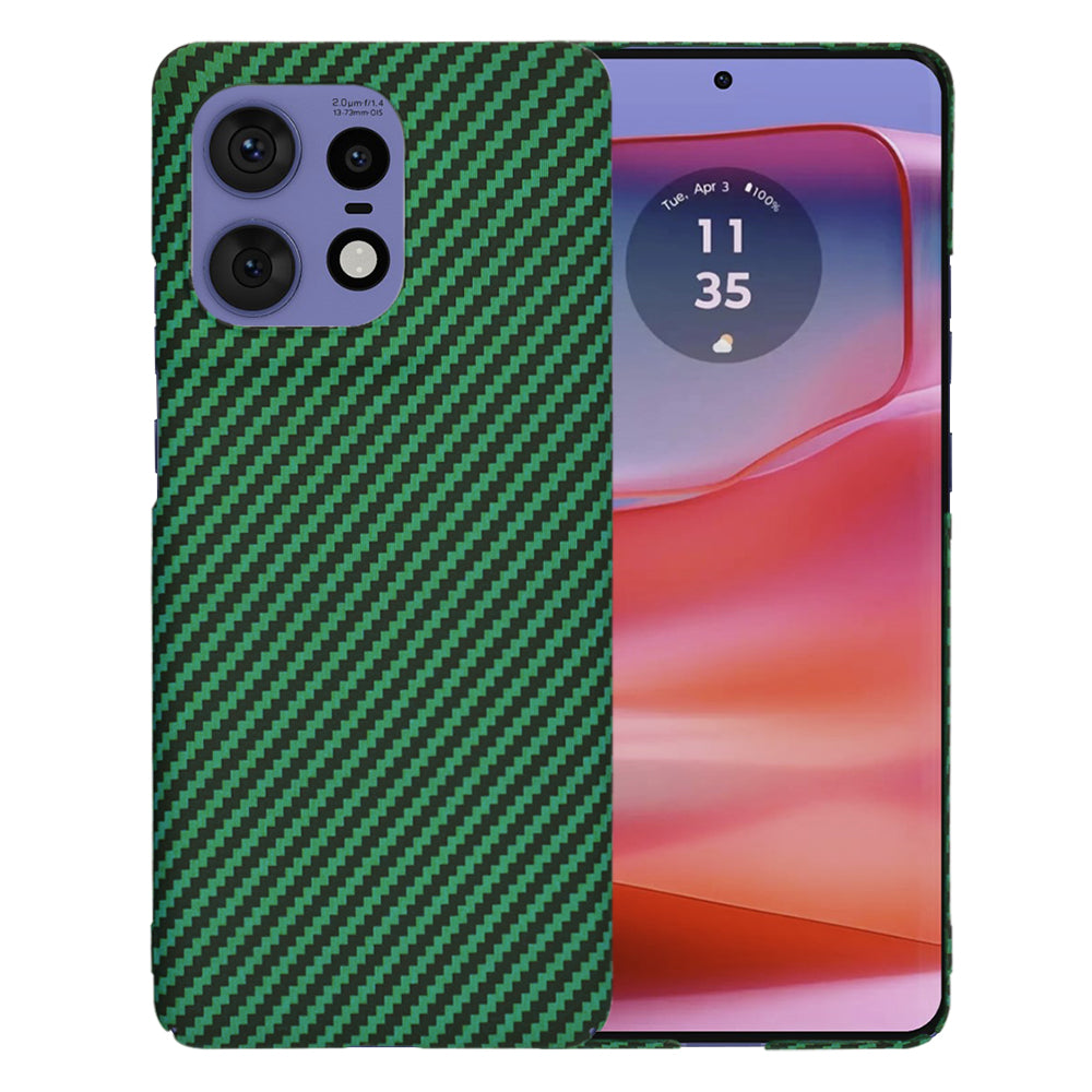 Husa pentru Motorola Edge 50 Pro, Techsuit, Carbonite FiberShell, Verde