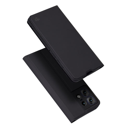 Husa pentru Motorola Edge 50 Pro, Techsuit, Magskin Book, Neagra
