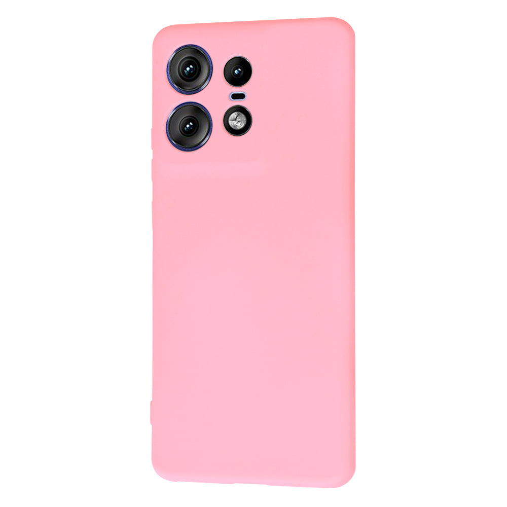 Husa pentru Motorola Edge 50 Pro, Techsuit, SoftFlex, Roz Deschis