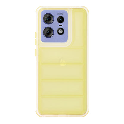 Husa pentru Motorola Edge 50 Pro, Techsuit, Wave Shield, Galbena