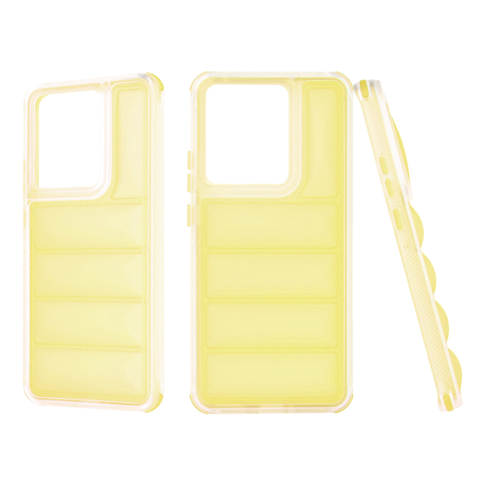Husa pentru Motorola Edge 50 Pro, Techsuit, Wave Shield, Galbena