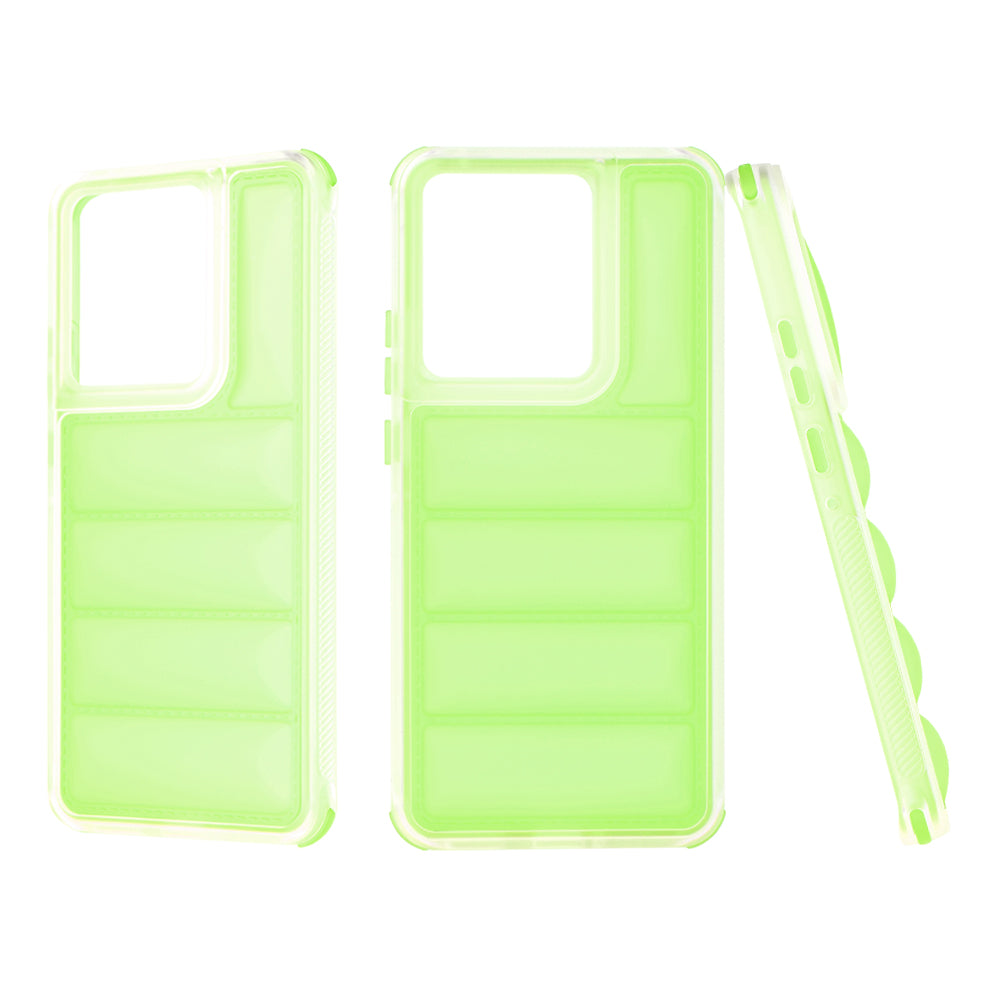 Husa pentru Motorola Edge 50 Pro, Techsuit, Wave Shield, Verde