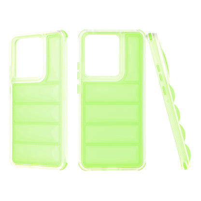 Husa pentru Motorola Edge 50 Pro, Techsuit, Wave Shield, Verde