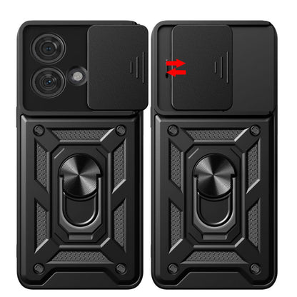Husa pentru Motorola Edge 50 Ultra, Techsuit, CamShield, Neagra