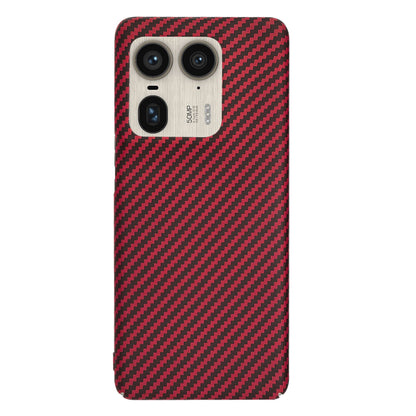 Husa pentru Motorola Edge 50 Ultra, Techsuit, Carbonite FiberShell, Rosie
