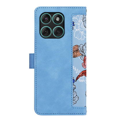 Husa pentru Motorola Edge 60 Fusion / Edge 60, Techsuit, FlipCraft, Bleu