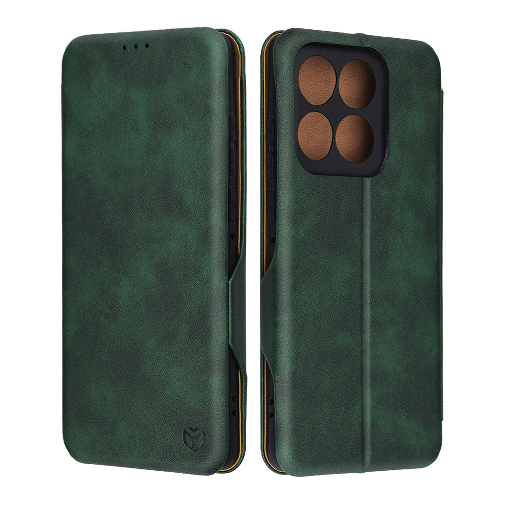 Husa pentru Motorola Edge 60 Fusion / Edge 60, Techsuit, Safe Wallet Plus, Verde