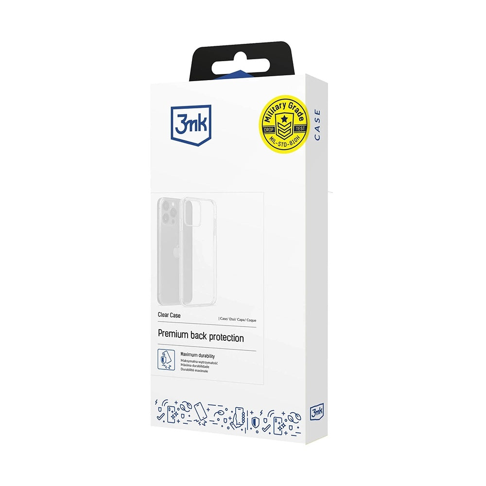 Husa pentru Motorola Edge 60 Pro, 3MK, Clear, Transparenta