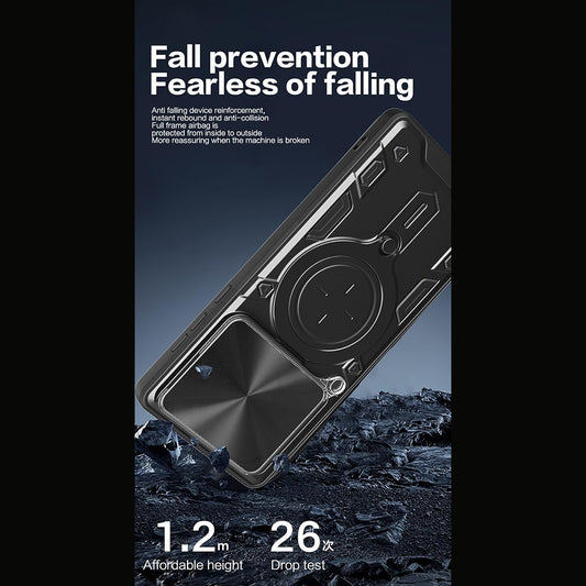 Husa pentru Motorola Edge 60 Pro, Techsuit, CamGuard Pro, Roz Aurie
