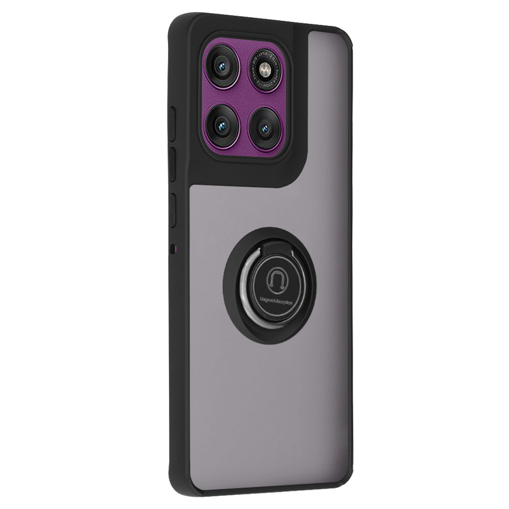 Husa pentru Motorola Edge 60 Pro, Techsuit, Glinth, Neagra